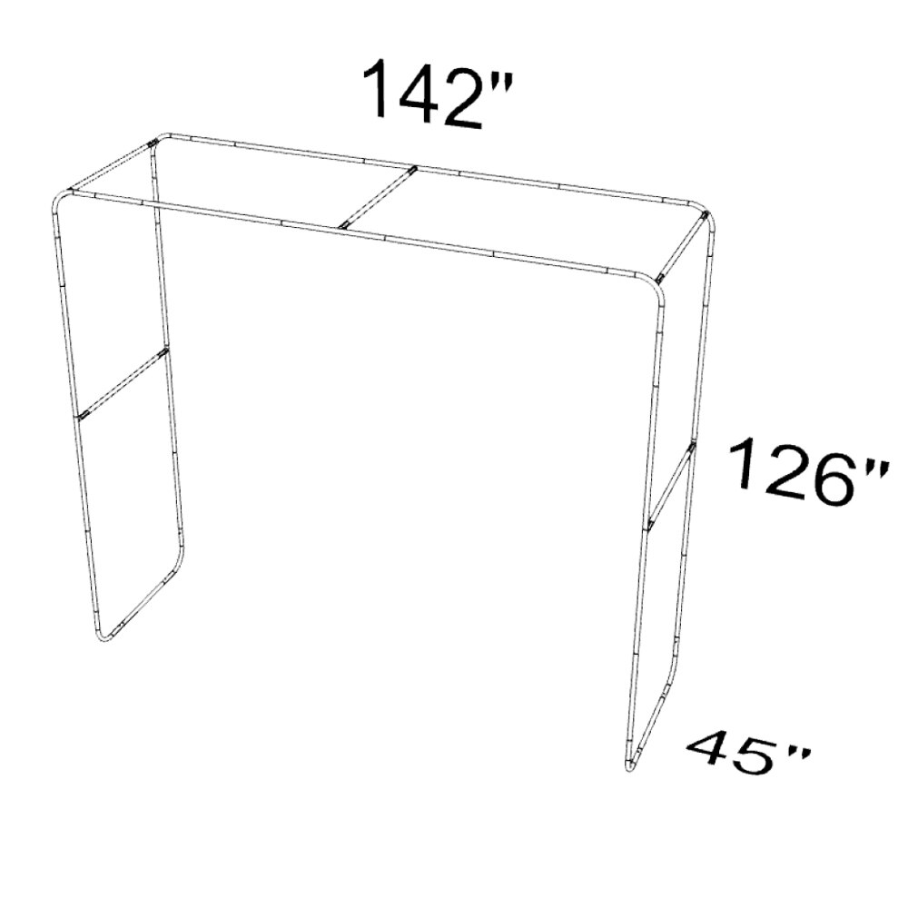 12x10 ft Wallbox Slim Arch — Graphic Package